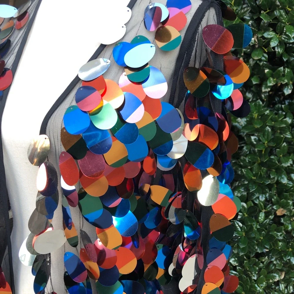 Sequin Show stopping Duster WITH POCKETS! - Picture 10 of 16